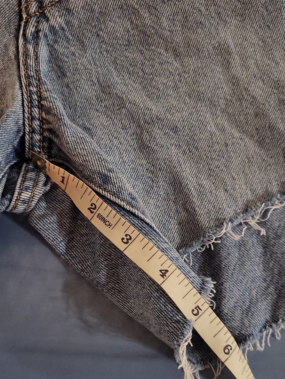 💙DENIM Ribcage LEVIS SHORTS - Picture 5 of 5